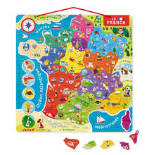 Magnetic France map J05480 Janod 1