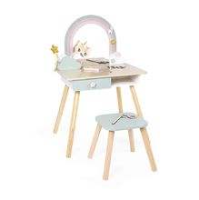 Unicorn wooden dressing table and accessories J06464 Janod 1