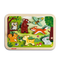 3D Puzzle forest animals J07023-3281 Janod 1