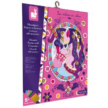 Mosaics Ponies and Unicorns J07957 Janod 1