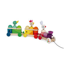 Zigolos Giant Multicolor Train J08202 Janod 1