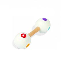 Confetti Maracas dumbbells J07610-3266 Janod 1