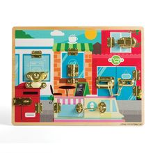 Latches and catches board BJ35045 Bigjigs Toys 1