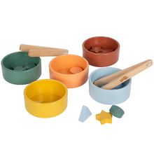 Montessori sorting game with pliers LE12814 Small Foot company 1