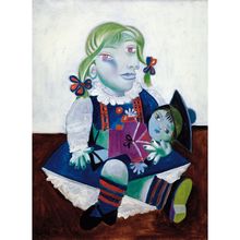 Maya with her Doll by Picasso K91-12 Puzzle Michele Wilson 1