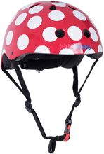 Red Dotty Helmet MEDIUM KMH009M Kiddimoto 1