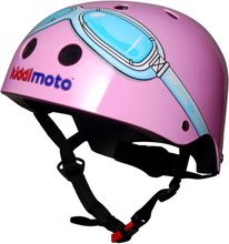 Pink Goggle Helmet SMALL KMH021S Kiddimoto 1