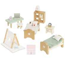 Childrens Bedroom set for dolls house TV-ME061 Le Toy Van 1