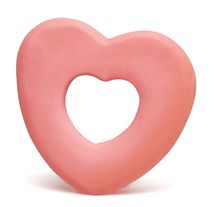 Rubber teething ring - Heart LA00502 Lanco Toys 1