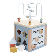 Wooden Activity Cube Ocean LD7029 Little Dutch 1