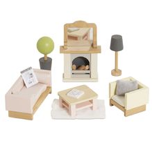 Living room set for dolls house TV-ME058 Le Toy Van 1