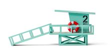 Malibu lifeguard tower C-STACMA Candylab Toys 1