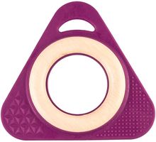 Rattle Triangle - Purple Tri0+ EFK-120-000-202 Little Big Things 1