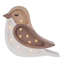 Little Lights Bird Lamp Coffee Beige LL054-475 Little Lights 1
