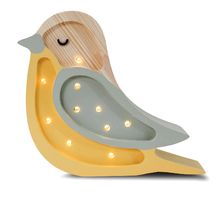 Little Lights Bird Lamp Khaki Mustard LL054-398 Little Lights 1