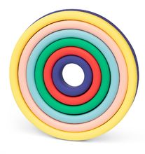 Bright colors silicone circles LL025-001 Little L 1