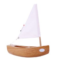 Boat Le Bâchi natural wood 17cm TI-N200-BACHI-BOIS-NATUREL Tirot 1