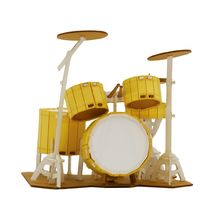 3D Paper model - Drums FRI-11572 Fridolin 1