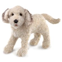 Handpuppet Labradoodle dog FO-3136 Folkmanis 1