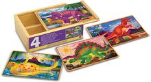 Dinosaur Jigsaw Puzzles in a Box MD-13791 Melissa & Doug 1