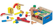 Hammer & Saw Tool Bench MD-19386 Melissa & Doug 1