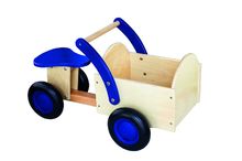 Carrier Bike - Natural/Blue NCT-11403 New Classic Toys 1