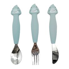 Silicone cutlery set 3-pack Mr Shark TX-96-459 Trixie 1