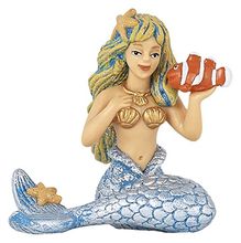 silver mermaid figure PA39107 Papo 1