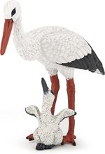 Stork and baby stork figure PA50159-3931 Papo 1