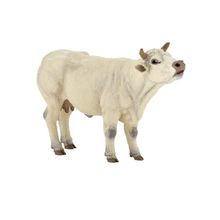 Charolais cow mooing figure PA51158-3613 Papo 1