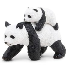 Panda and her baby figure PA50071-3119 Papo 1