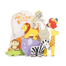Africa Stacker and Cotton Bag TV-PL117 Le Toy Van 1