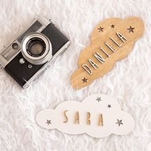 Customizable decorative sign - Cloud white VI-PL44 Vintiun 1