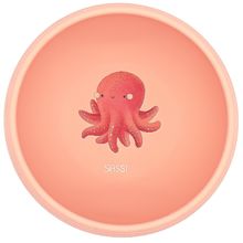 Silicone bowl - Slurpy the octopus SJ-SI0733 Sassi Junior 1