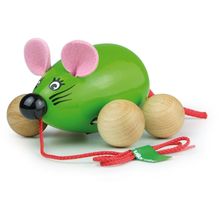 Lisa the green mouse V2050V-2608 Vilac 1