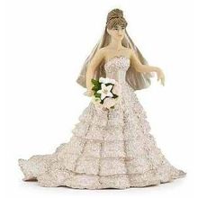 Lace Wedding champagne figure PA39071-3134 Papo 1