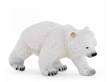 Baby polar bear walking PA50145-3373 Papo 1