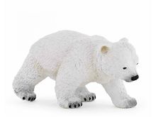 Baby polar bear walking figure PA50145-3373 Papo 1