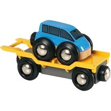 Blue Car Transporter wagon BR33577-3689 Brio 1