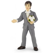 Figurine of the groom with the bouquet PA39012-3983 Papo 1