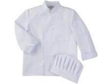 White Chef Coat & Hat Set - medium KI63286-M-4074 Kidkraft 1