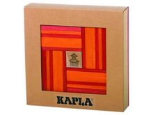 Box 40 red and orange boards + art book KARLRP22-4356 Kapla 1