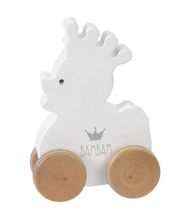 Wooden duck on wheels BB51025-4771 BAMBAM 1