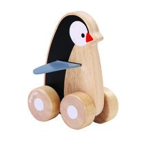 Penguin Wheelie PT5444 Plan Toys, The green company 1
