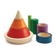 Cone Sorting - Unit Plus PT5465 Plan Toys, The green company 1