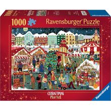 Puzzle Christmas market 1000 pieces RAV12000729 Ravensburger 1