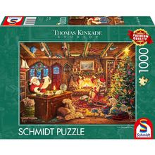 Puzzle Santa checking his list 1000 pcs S-58794 Schmidt Spiele 1