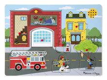 Around the Fire Station Sound Puzzle M&D10736 Melissa & Doug 1
