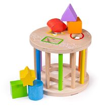 First Rolling Shape Sorter BJ-BB096 Bigjigs Toys 1