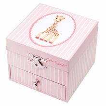 Musical Cube Box Sophie the Giraffe pink TR-S20163 Trousselier 1